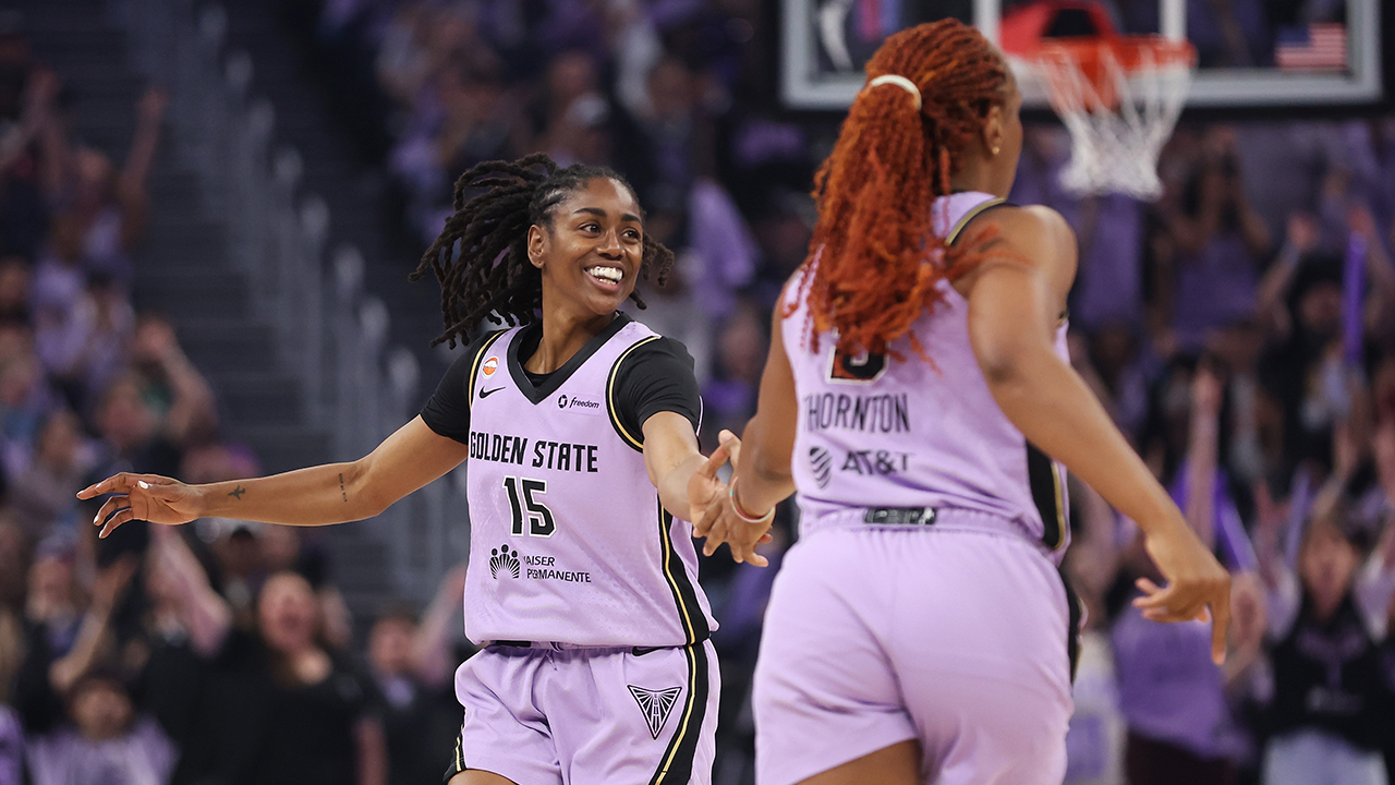 Valkyries' Explosive Offense Earns First Ever Playoff Win Over Wings